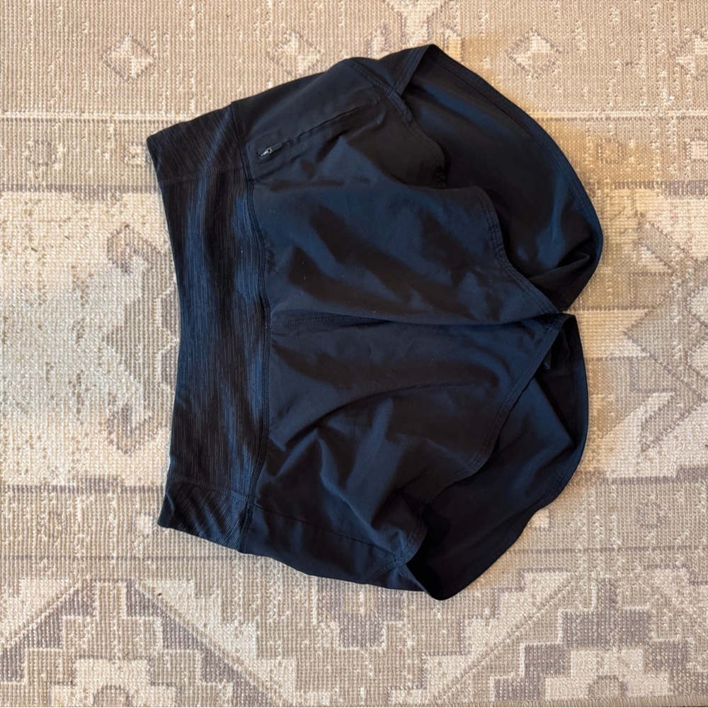 Black outdoor voices Hudson 4in Athletic Shorts